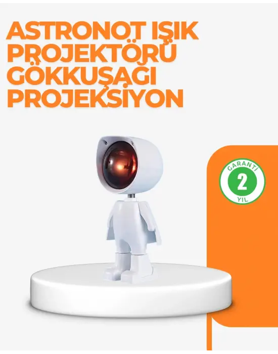 Usb Şarjlı Taşınabilir Gün Batımı Projektör Lambası