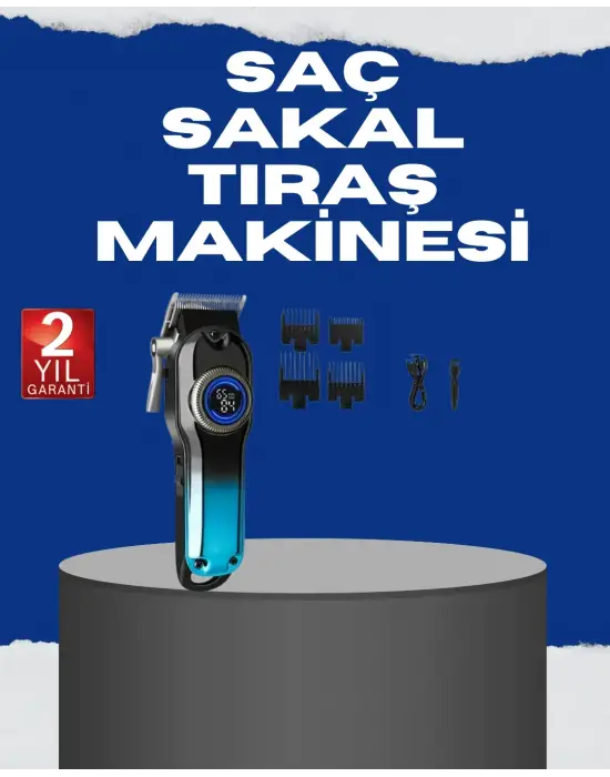 Usb Type-c Şarjlı Kablosuz/kablolu Erkek Tıraş Makinesi