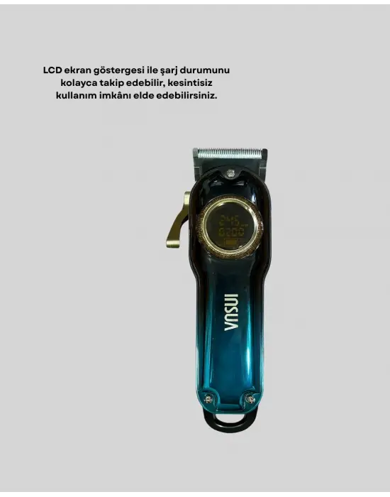 Usb Type-c Şarjlı Kablosuz/kablolu Erkek Tıraş Makinesi