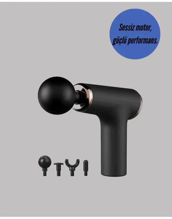 Usb Type-c Şarjlı Taşınabilir Masaj Tabancası