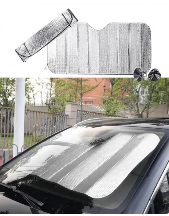 Uv Ve Isı Önleyici Oto Ön Cam Güneşliği Hyundai İ20 Fiat Egea Toyota Corolla Volkswagen Passat