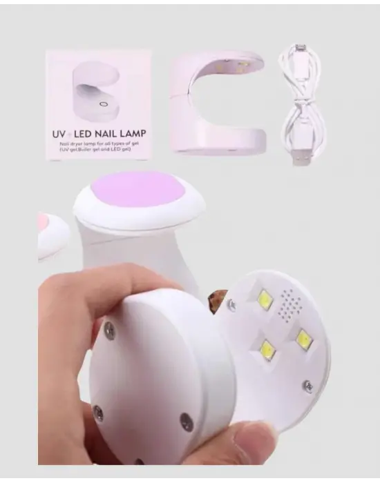 Uv Ve Led Jel Kurutmaya Uygun – Çift Dalga Boylu Mini Kurutucu