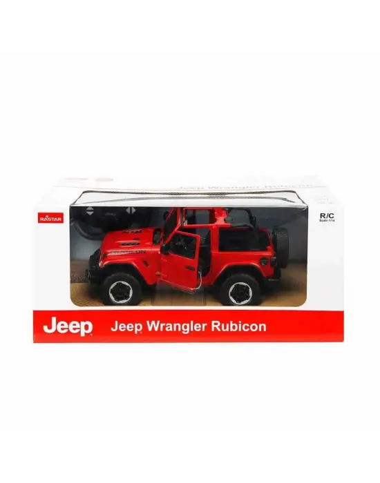 Omarı Uzaktan Kumandalı Jeep Wrangler Rubicon Model Araba