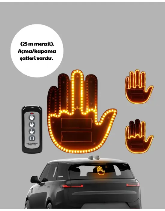 Uzaktan Kumandalı Led Jest Işığı – 3 Farklı Hareket Modu