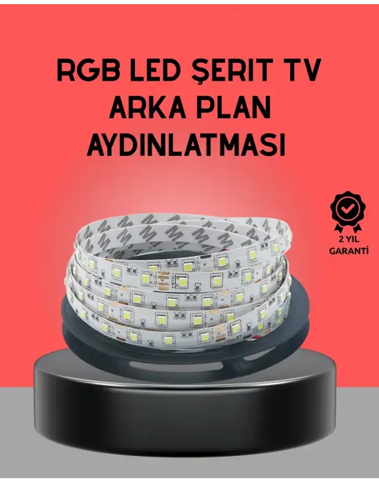 Uzaktan Kumandalı Led Tv Arka Işık Şeridi