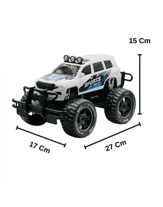 Uzaktan Kumandalı Şarjlı Off - Road Aracı U/K 1/12 - Beyaz
