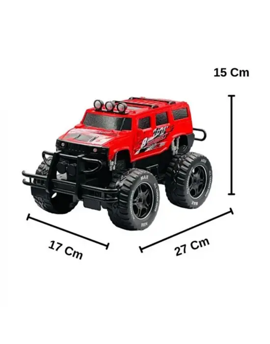 Uzaktan Kumandalı Şarjlı Off - Road Aracı U/K 1/12 - Kırmızı