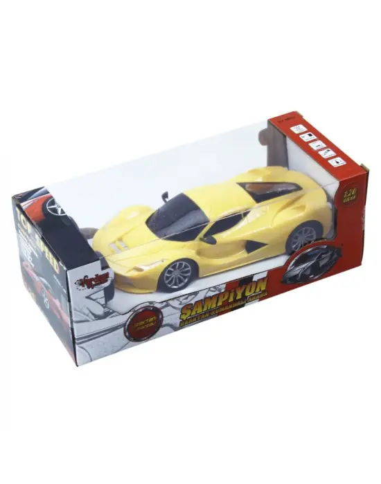 Uzaktan Kumandalı Spor Araba - 699-195 - Sarı