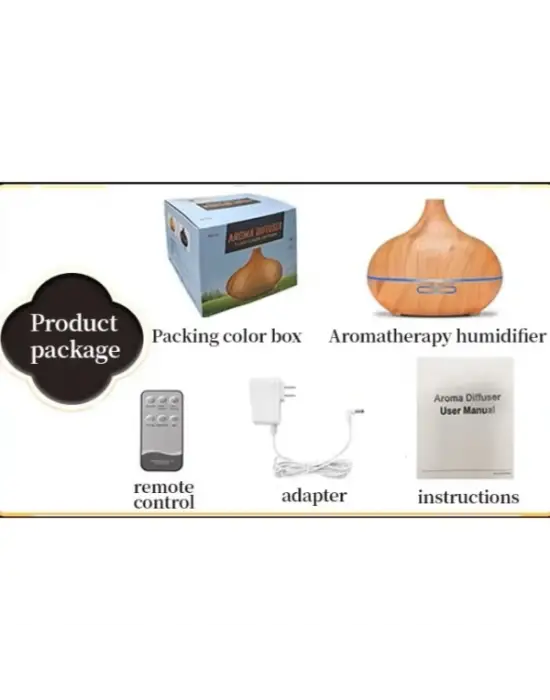 Uzaktan Kumandalı Ultrasonik Hava Nemlendirici Cihaz