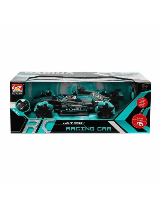 Omarı Uzaktan Kumandalı USB Şarjlı Buhar Çıkaran Yarış Arabası