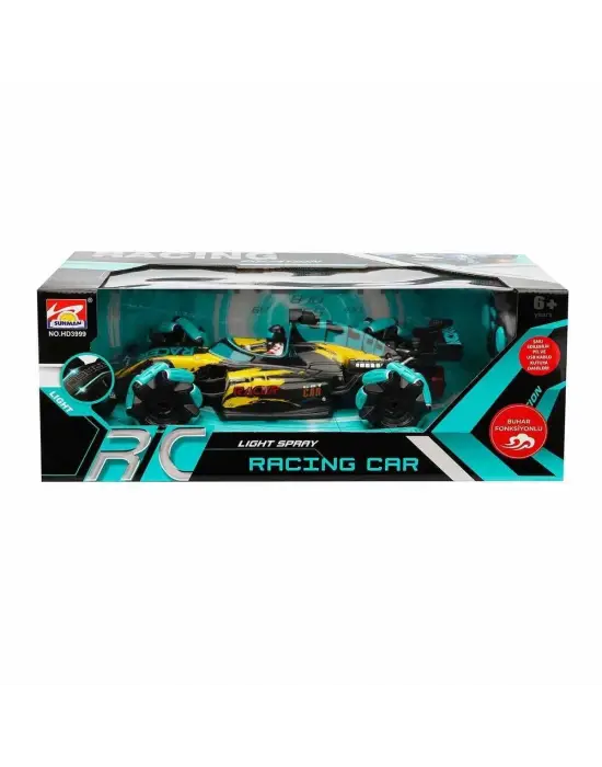 Omarı Uzaktan Kumandalı USB Şarjlı Buhar Çıkaran Yarış Arabası