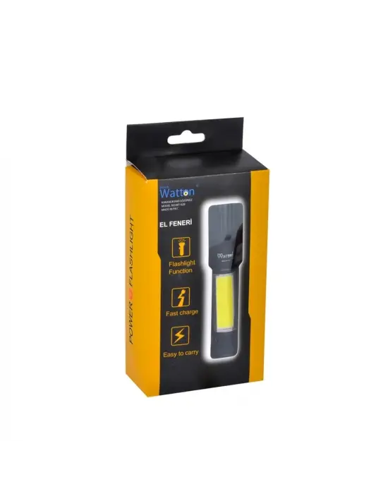 Uzun Menzilli El Feneri Mıknatıslı  Wt-602