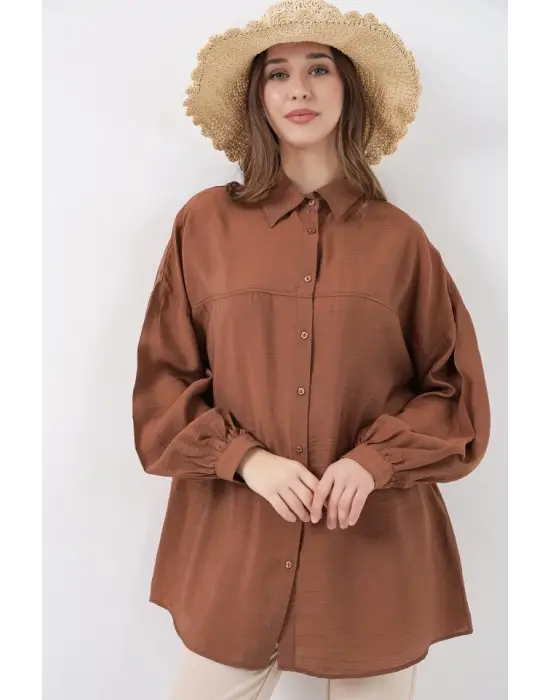 Hafif Oversize Gömlek