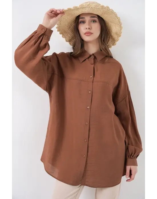 Hafif Oversize Gömlek