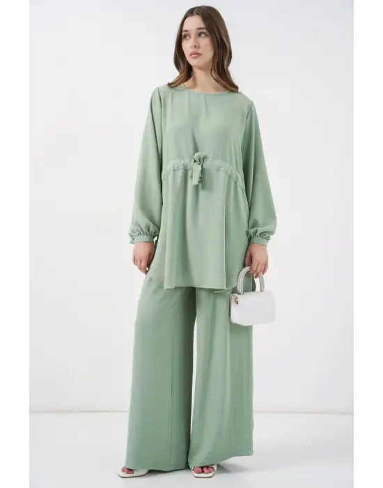 Modern Ikili Takım Pantolon E.Yeşil