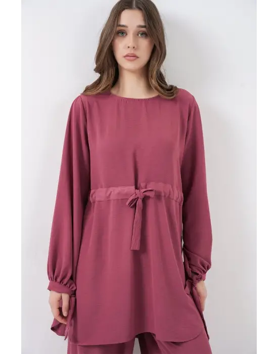 Şık İkili Takım Uzun Tunik Pantolon