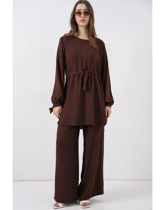 Göz Alıcı İkili Takım - Kahverengi