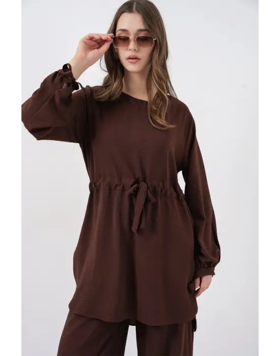 Göz Alıcı İkili Takım - Kahverengi