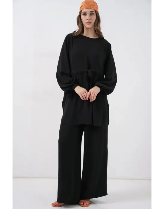 Trend İkili Takım Uzun Tunik Pantolon