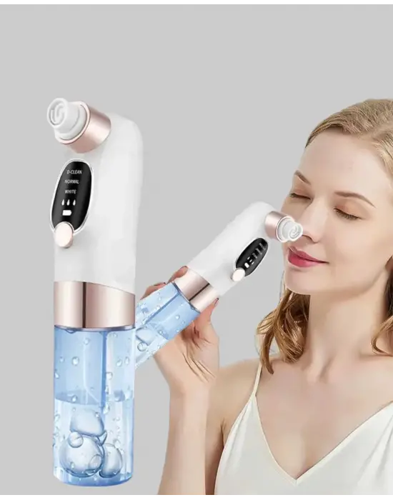 Vakum Teknolojili Siyah Nokta Temizleyici – Cilt Tonu Eşitleyen Masajlı Cilt Bakım Cihazı