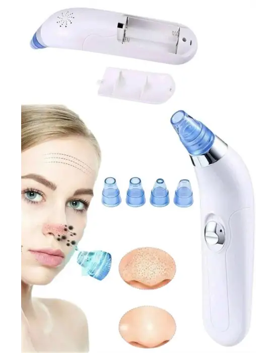 Vakumlu Siyah Nokta Ve Yüz Temizleme Cihazı 4 Başlıklı