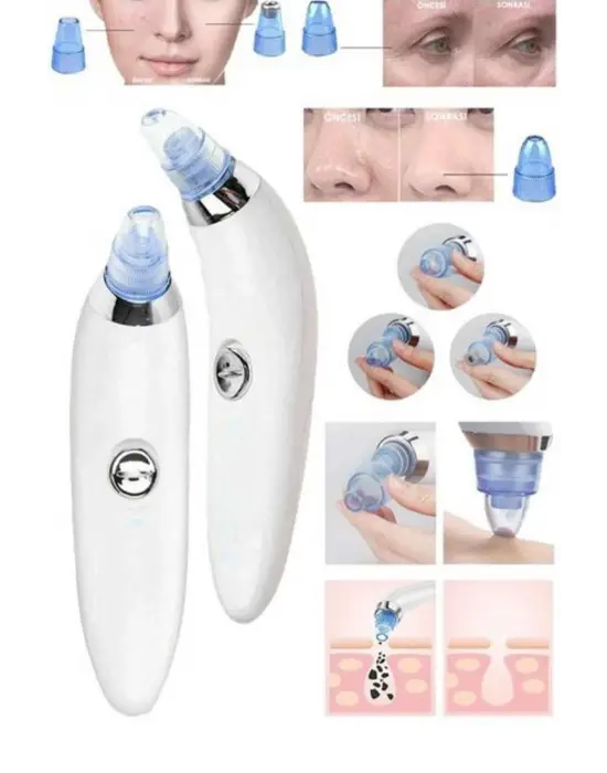 Vakumlu Siyah Nokta Ve Yüz Temizleme Cihazı 4 Başlıklı