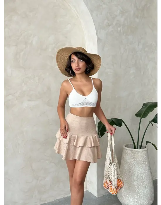 Modern Fırfırlı Etek