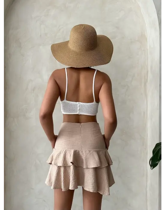 Modern Fırfırlı Etek