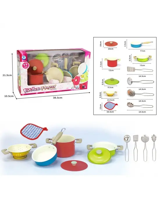 Omarı Renkli Emaye Tencere Seti - Mutfakta Renkli Dokunuşlar