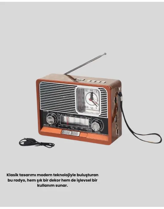 Vintage Radyo – Nostaljik Tasarım Ve Modern Teknoloji Bir Arada