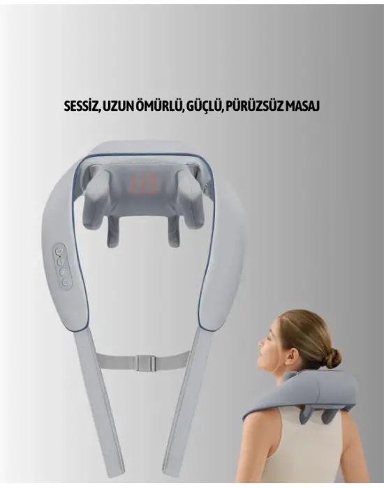 Vnb-01 U Tipi Ergonomik Boyun Masaj Cihazı