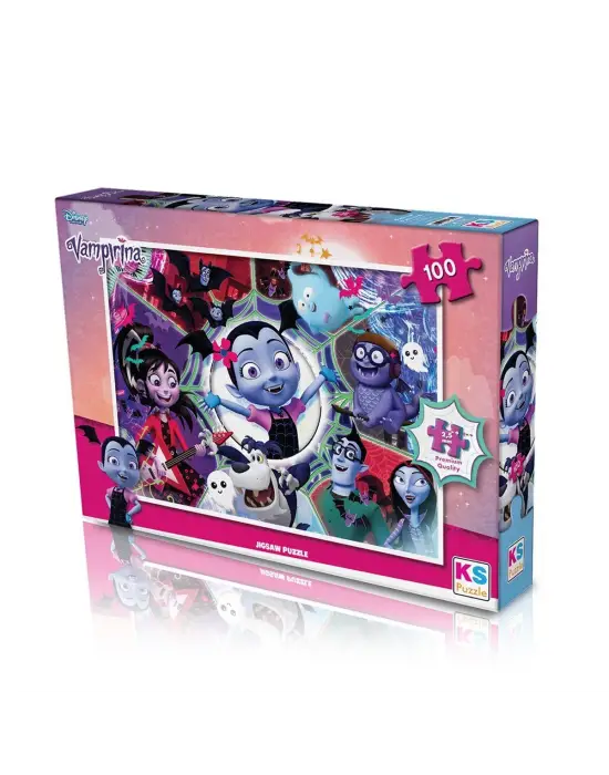 Omarı Eğlenceli Vampirina Temalı Parça Çocuk Puzzle