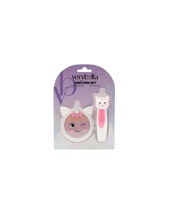 Omarı Unicorn Seti - Lip Gloss ve Far Kombinasyonu