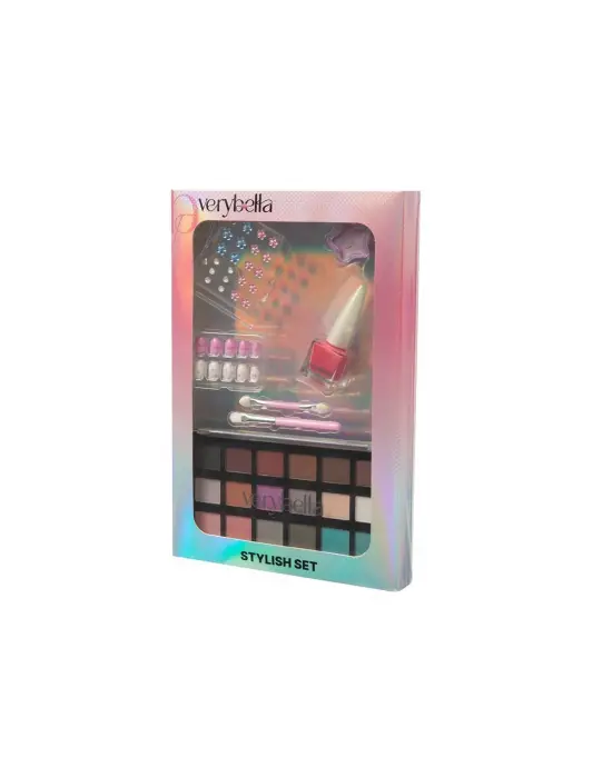 Omarı Stylish Eye Makeup Set with Nail Art Accessories