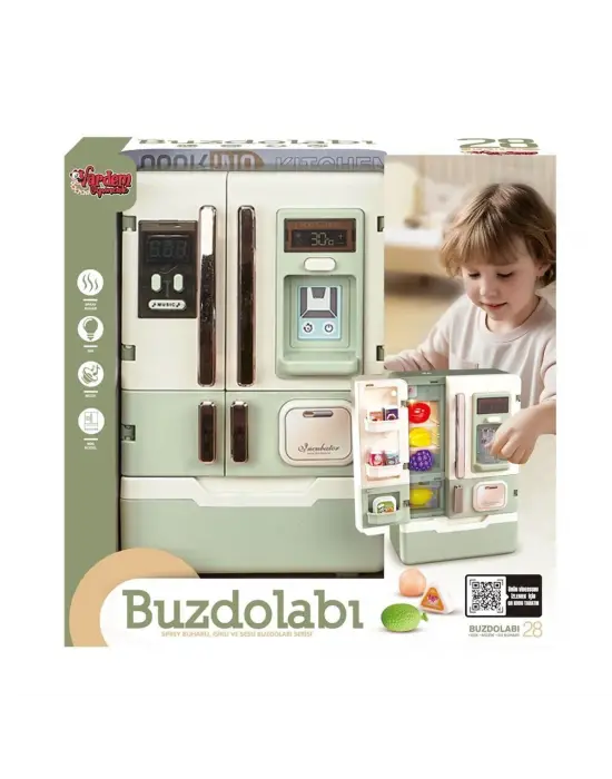 VRD10650 IŞIKLI VE SESLİ AKSESUARLI BUZDOLABI