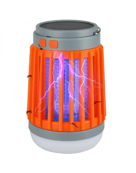 W851 Usbli Solar Sinek Öldürücü Özellikli 3ın1 Kamp Feneri