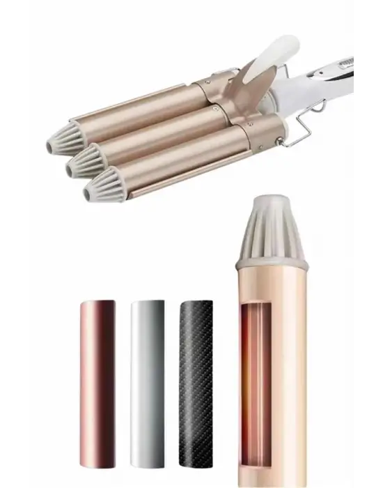 Wag Maşa Profesyonel Saç Şekillendirici İyon Özellikli Isı Kademeli