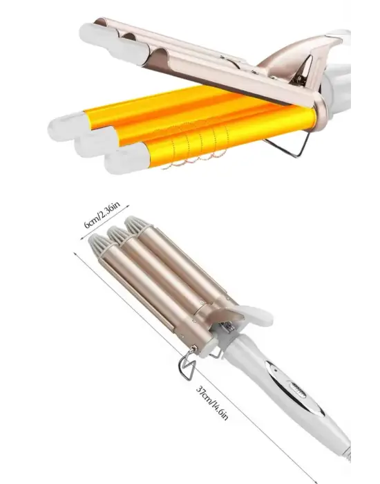 Wag Maşa Yeni Nesil Yüksek Isı Ayarlı Seramik Kaplama Saç Şekillendirici Doğal Bukle