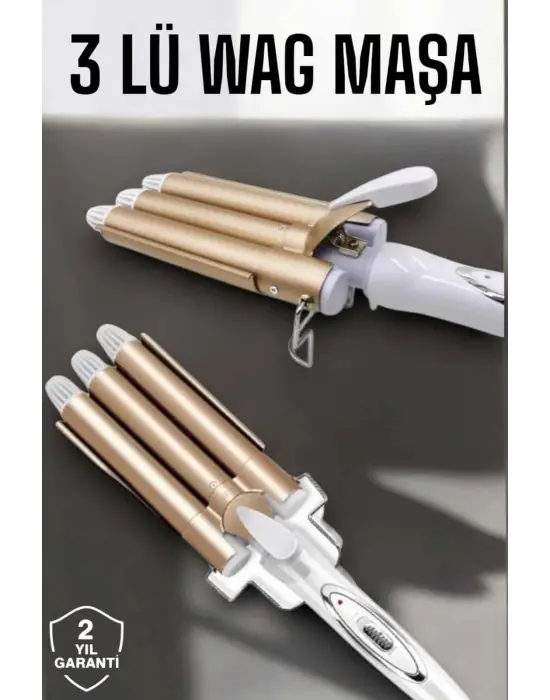 Wag Maşa Yüksek Isı Ayarlı Su Dalga Maşası