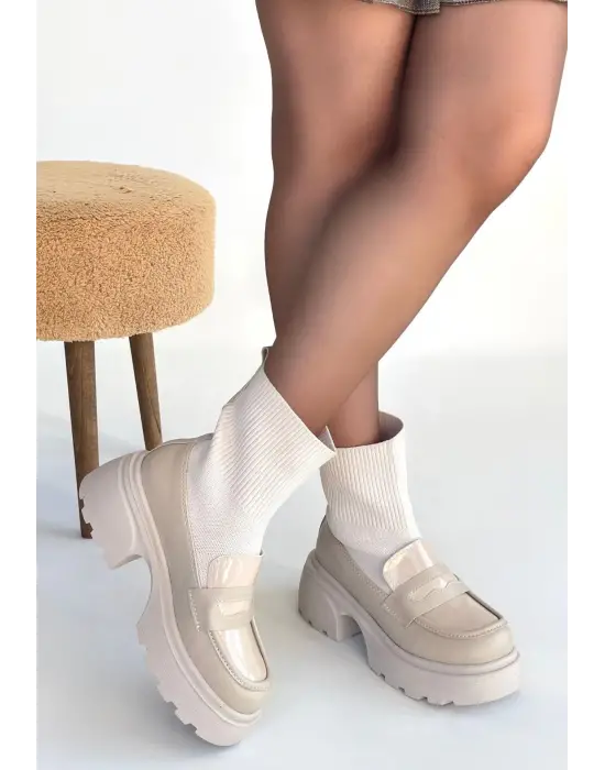 Wanye Bej Cilt Cilt Streçli Bot