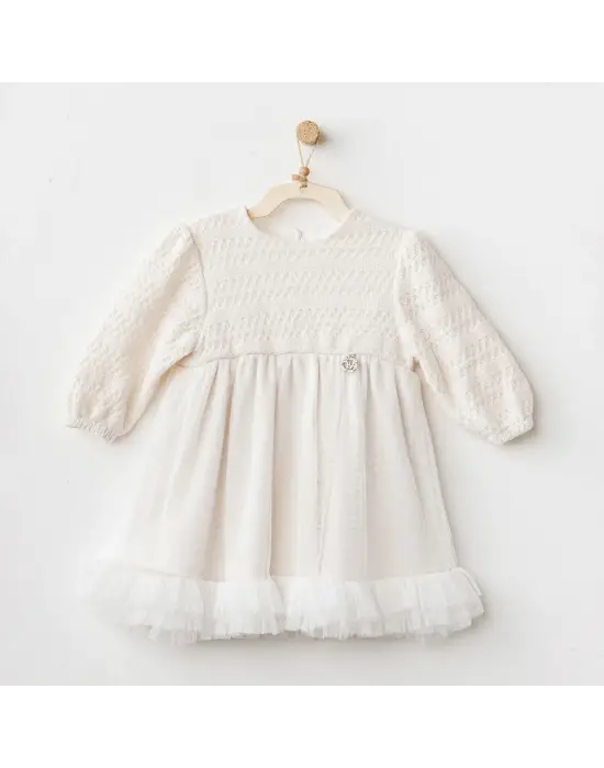 Wawa Exclusive Elbise Ekru