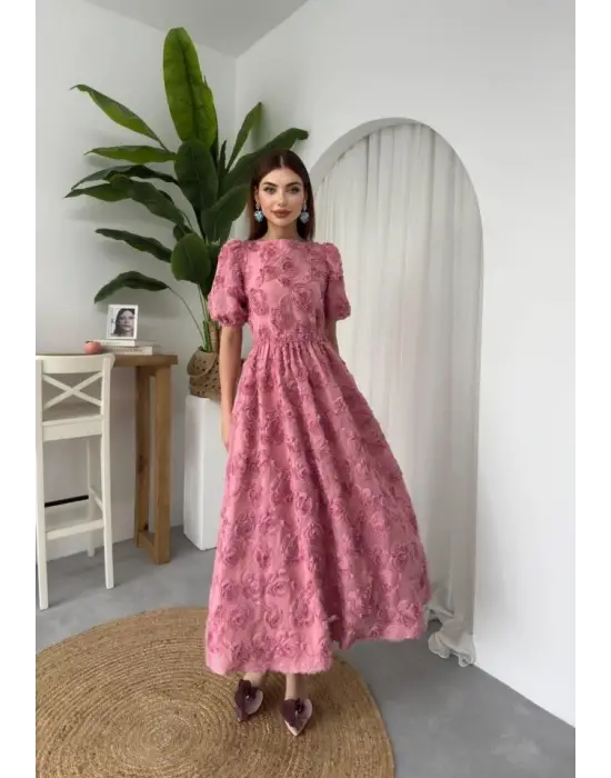 Wear Sırt Bağlama Detaylı Elbise