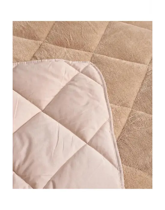 WELSOFT YORGAN TEK KİŞİLİK 155*220 YORGAN-Kahverengi