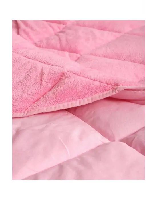 WELSOFT YORGAN TEK KİŞİLİK 155*220 YORGAN-Pembe