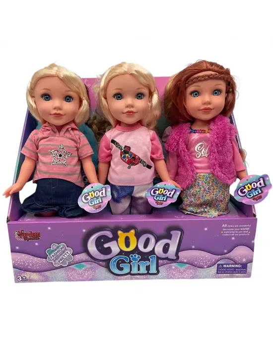 WG-36001 MÜZİKLİ 36CM GOOD GIRL BEBEK