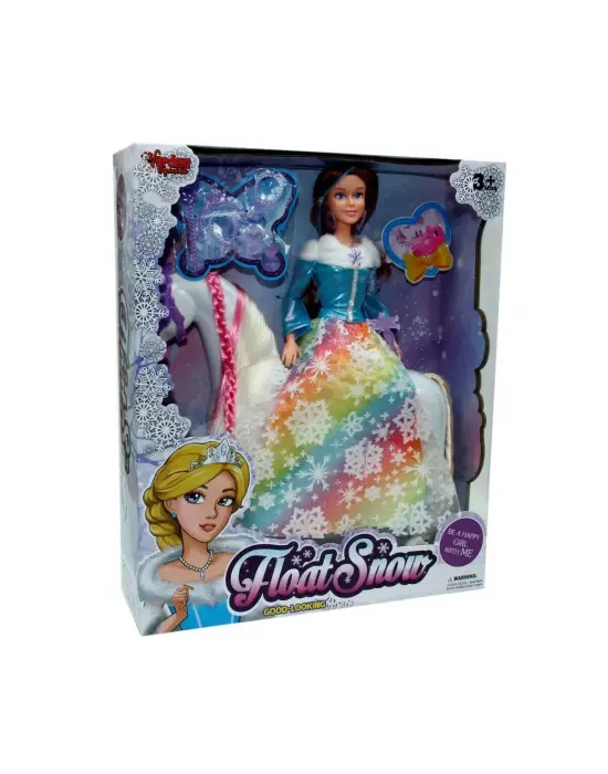 Omarı Eğlenceli ve Özgün 29cm Atlı Bebek Seti