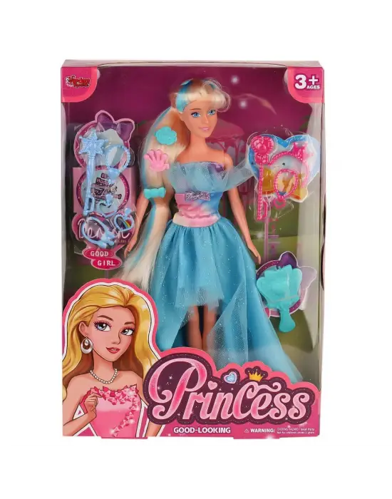 WG66766 Aksesuarlı Sihirli Prenses Bebek 29 cm -Vardem Oyuncak