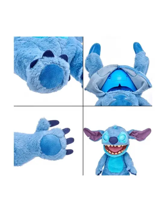 WS DIS-1022 Real FX Disney Stitch 46 cm Elektronik Kukla