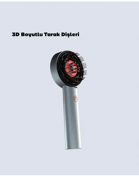 Xyt0860 Masaj Bakım Tarağı Gri
