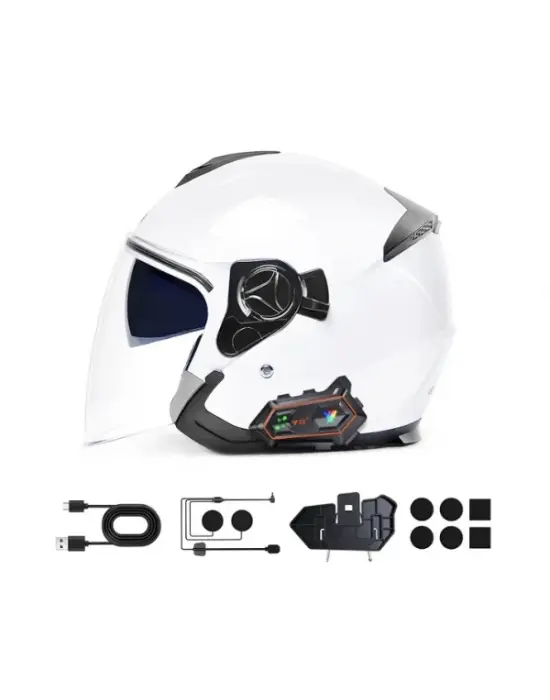 Y20 Max Kablosuz Motosiklet Kask Intercom